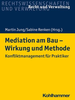 cover image of Mediation am Bau--Wirkung und Methode